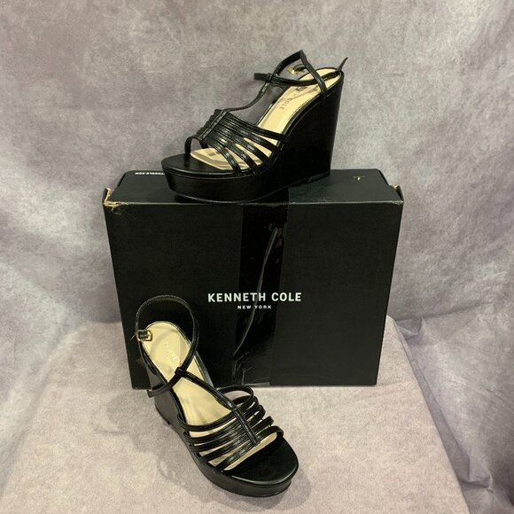Kenneth Cole New York Shoes - Kenneth Cole New York "Celia" Platform Wedge Sandals